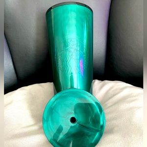 Green Starbucks Tumbler